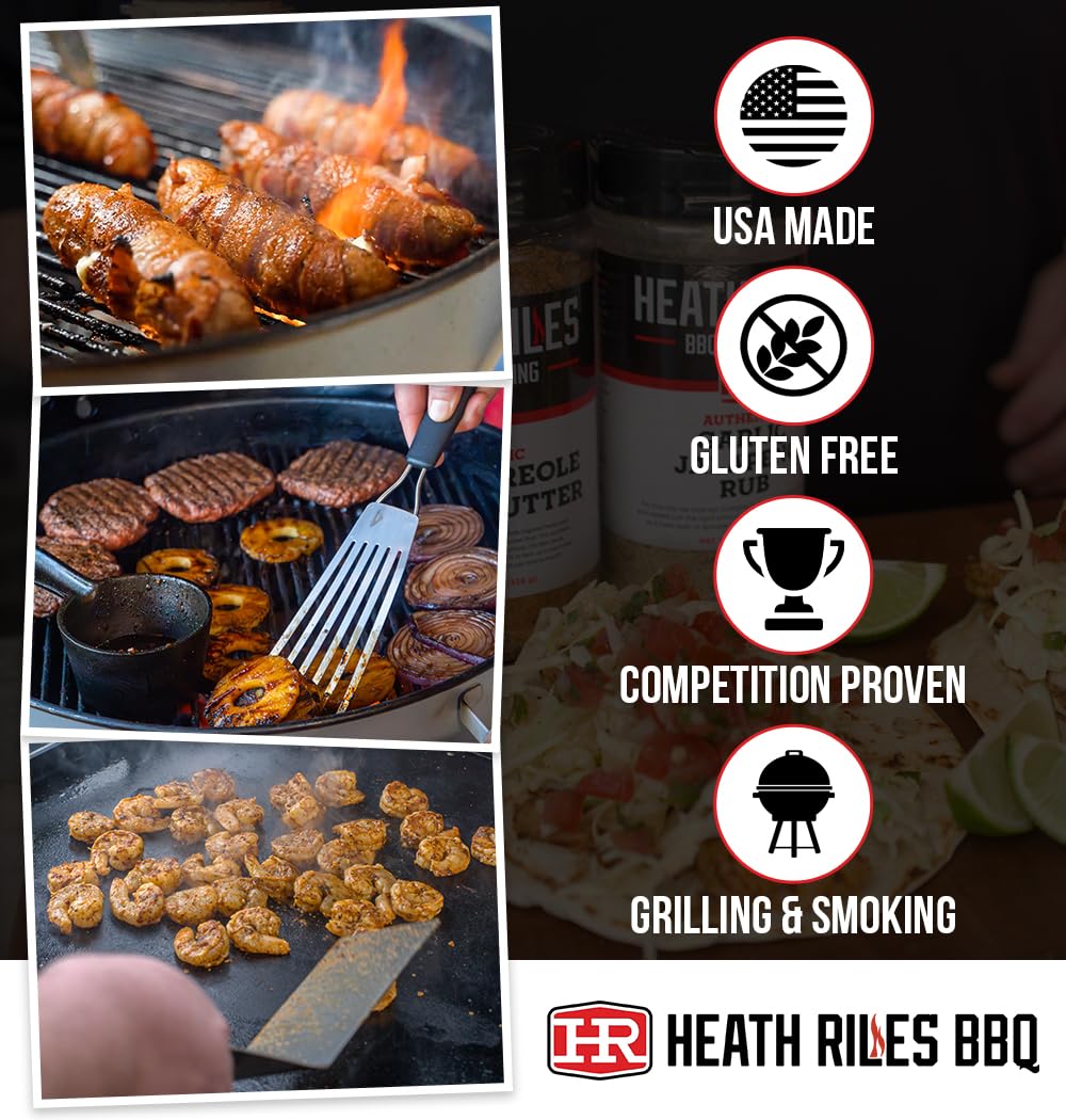 Heath Riles BBQ Honey Seasoning Rub – Champion Recipe, 2 lb