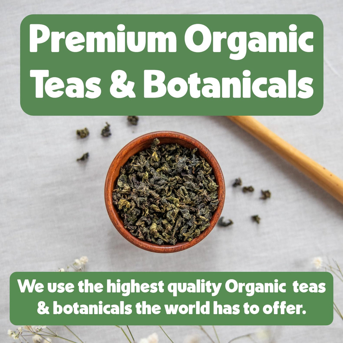 Heavenly Tea Leaves Organic Herbal Tea Sampler – 9 Flavors, Caffeine Free