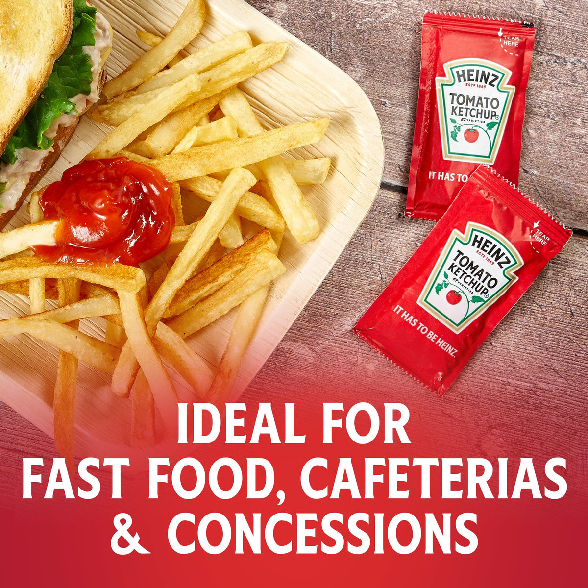 HEINZ Ketchup Single Serve Packets (0.25 oz) – Pack of 750