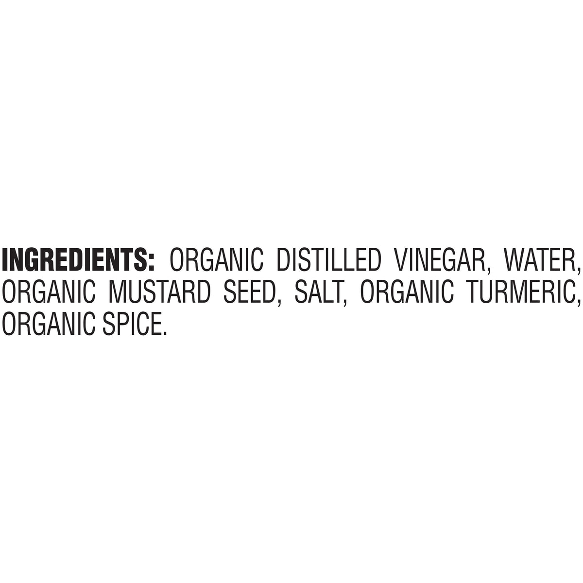 HEINZ Organic Yellow Mustard - 6 x 20 oz Bottles | Gluten-Free, 0 Calories per Serving