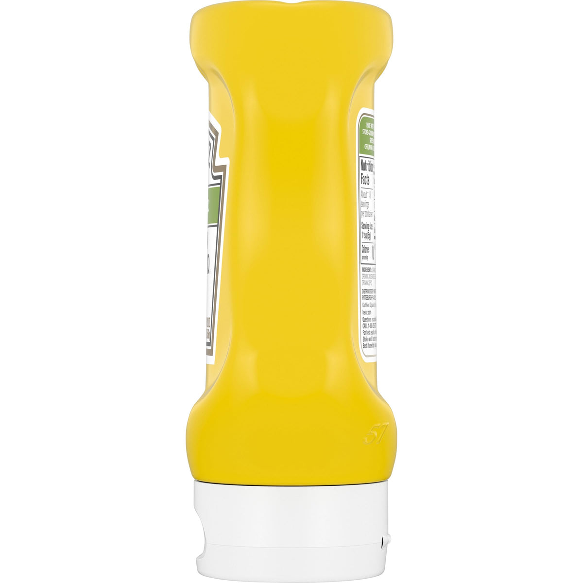HEINZ Organic Yellow Mustard - 6 x 20 oz Bottles | Gluten-Free, 0 Calories per Serving