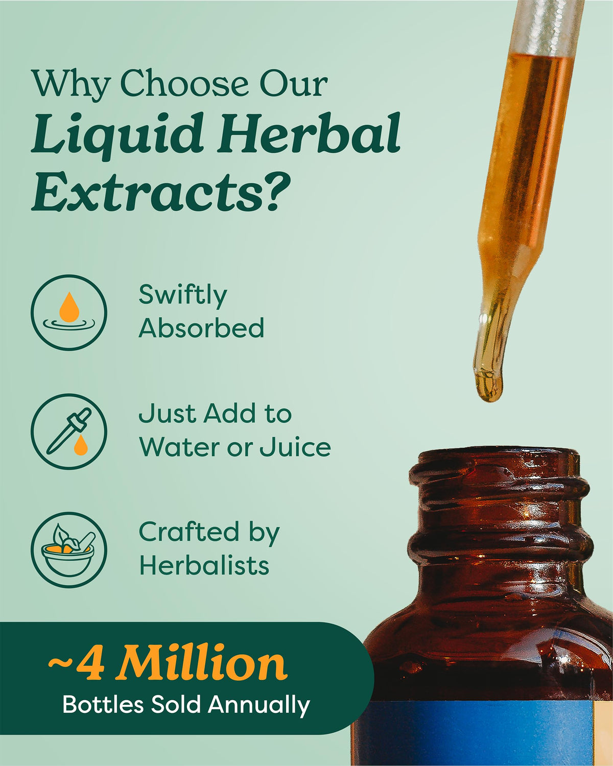Herb Pharm Certified Organic Artemisia Annua (Sweet Annie) Liquid Extract Drops, 4 Oz