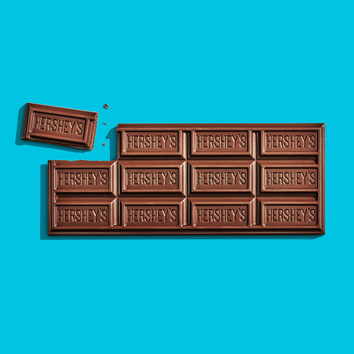 HERSHEY'S Milk Chocolate Bars – 1.55 oz, 36-Count Bulk Box