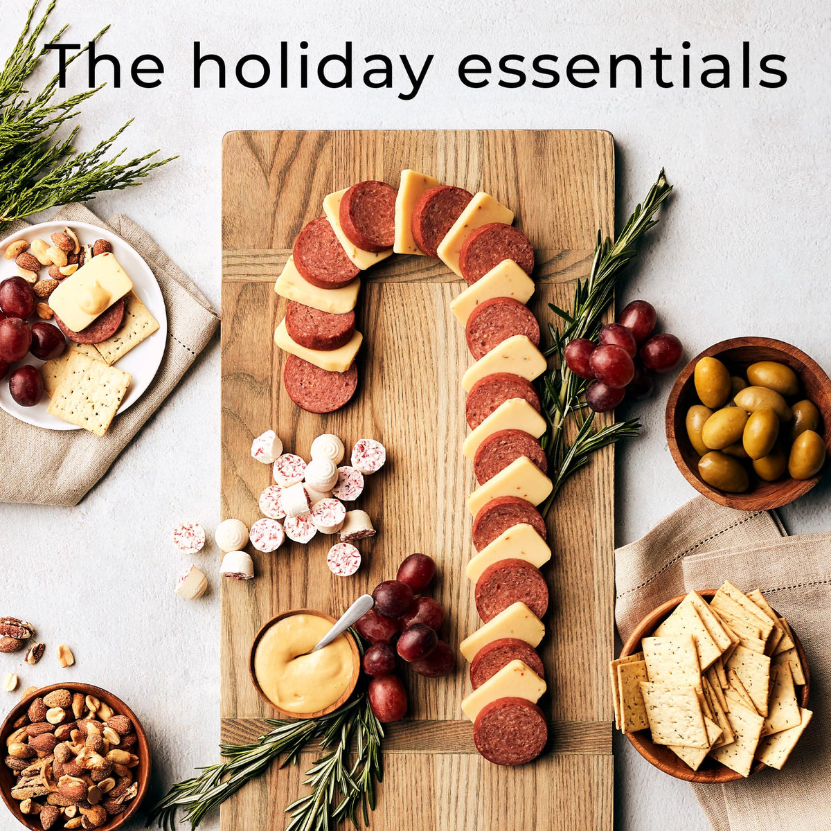 Hickory Farms Farmhouse Summer Sausage 3-Pack – Premium Pork & Beef, Gluten Free, Shelf-Stable