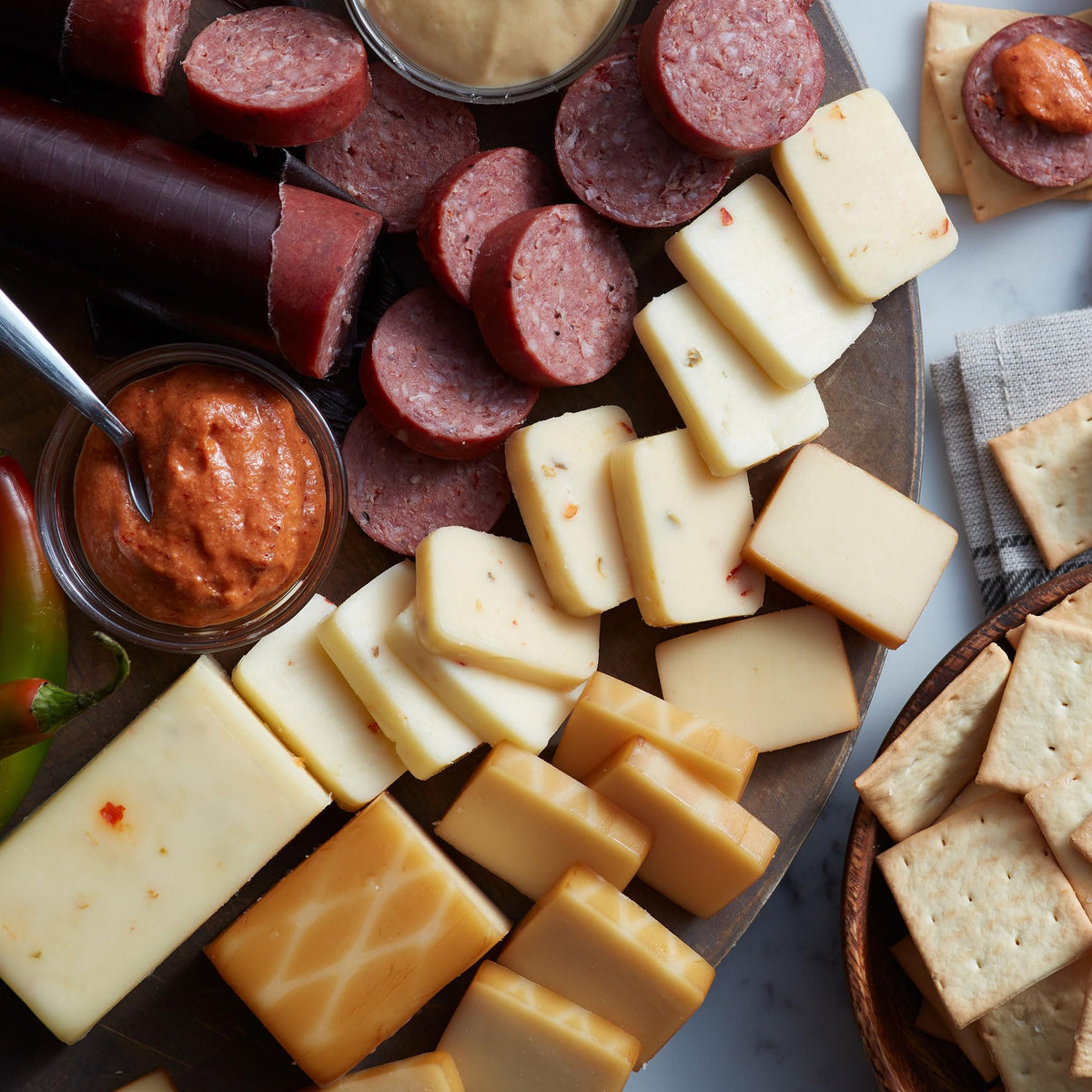 Hickory Farms Signature Beef Summer Sausage – 3 Pack | 100% Beef, Gluten Free