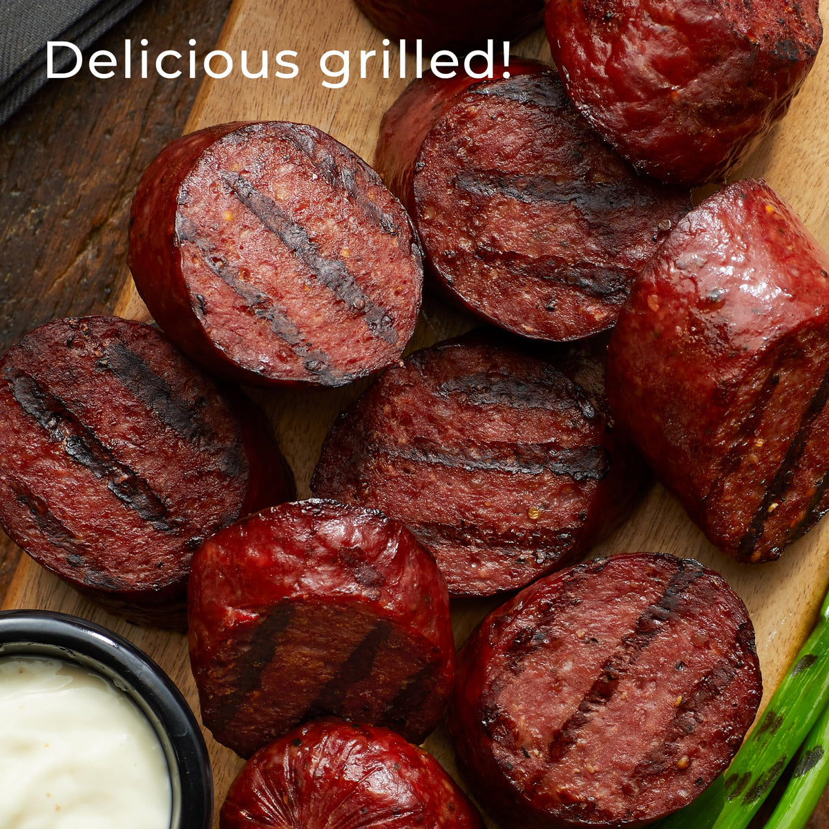 Hickory Farms Party-Size Signature Beef Summer Sausage, 26 oz | Gluten Free, High-Protein, Keto-Friendly