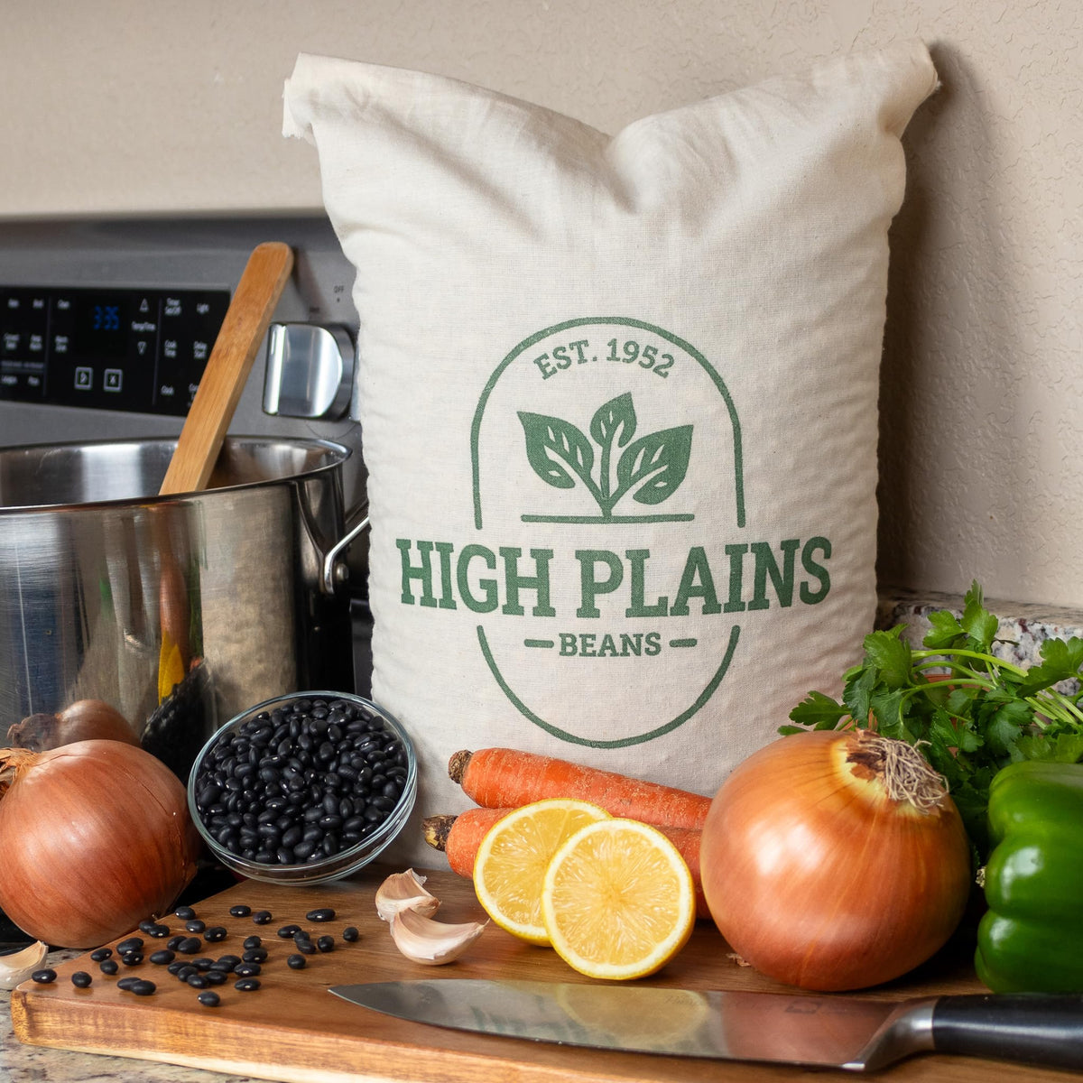 High Plains Black Beans – 10 lb Bag | Non-GMO, High-Protein Dry Beans