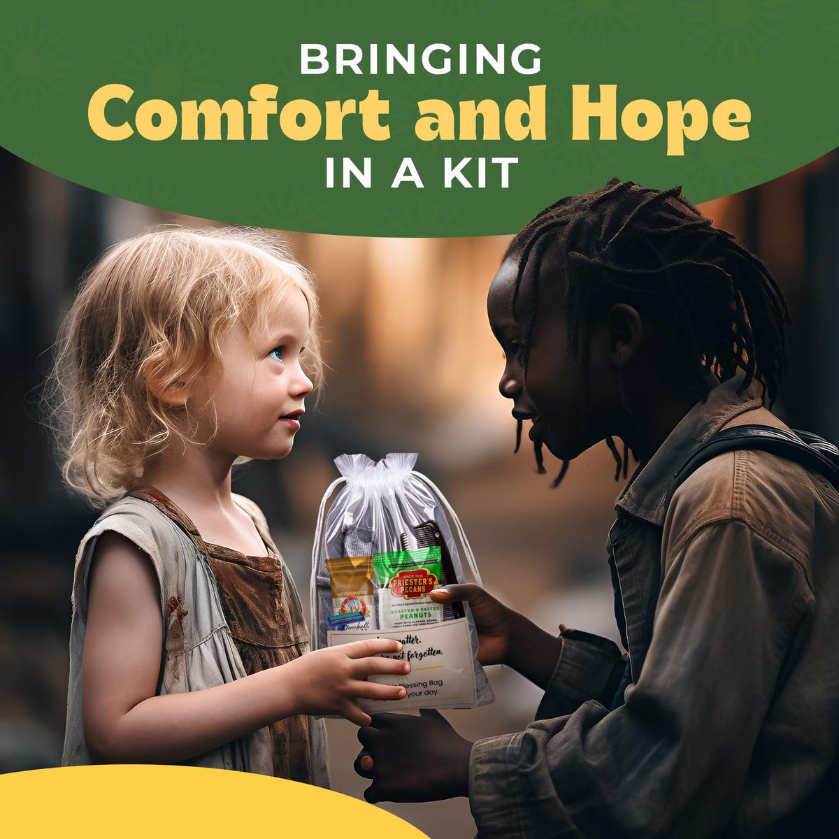 Homeless Care Package (5 Count) – Complete Hygiene Kits for homeless includes Food, Socks, First Aid and Personal Care Items – 100% Pre-Assembled & Ready to Distribute - Ideal for Outreach and Charity