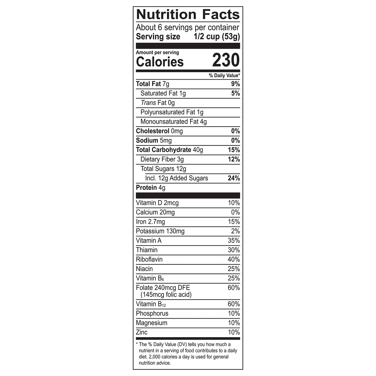 Honey Bunches of Oats Honey Roasted Granola Cereal — 11 oz Bags (Pack of 5)