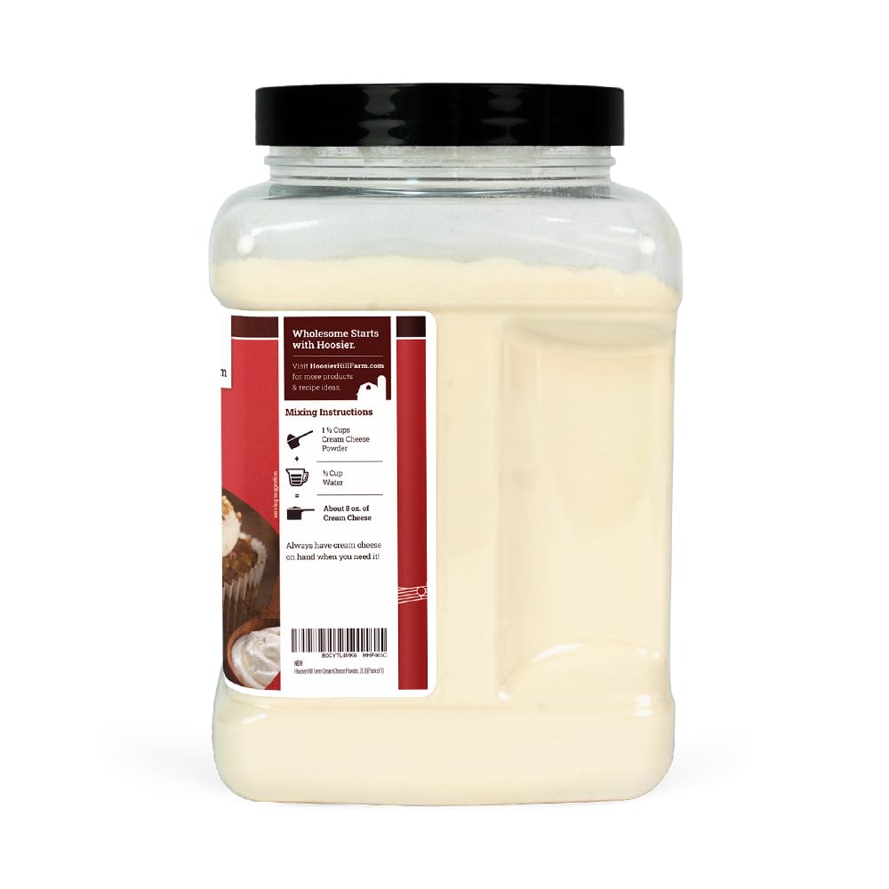 Hoosier Hill Farm Cream Cheese Powder 2LB – Real Cream Cheese, Easy Desserts & Creamy Sauces