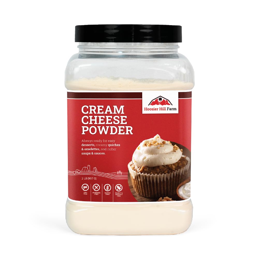 Hoosier Hill Farm Cream Cheese Powder 2LB – Real Cream Cheese, Easy Desserts & Creamy Sauces