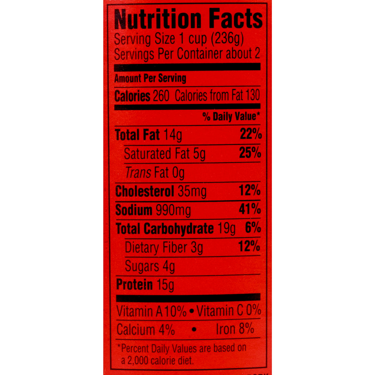 Hormel Chili No Beans 15 oz Can (8 Pack) – Gluten-Free, 14g Protein per Serving