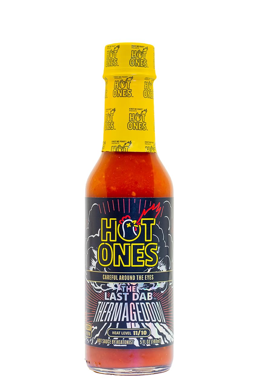 HOT ONES Last Dab Thermageddon Hot Sauce - 5 Fl Oz