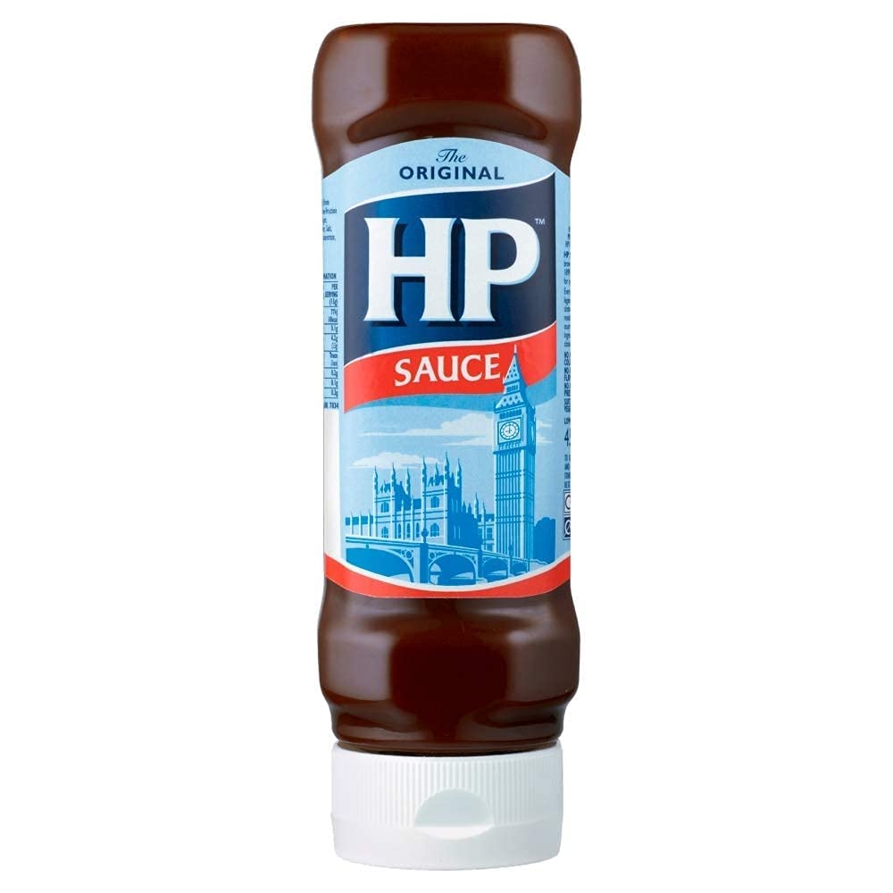 HP Sauce Sqeezy 450g (Pack of 6) – Squeezable Brown Sauce