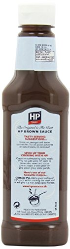HP Sauce Sqeezy 450g (Pack of 6) – Squeezable Brown Sauce