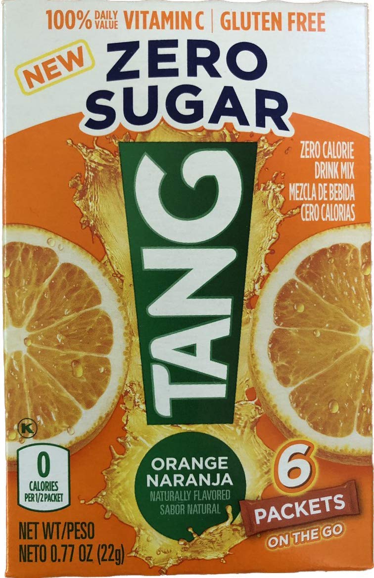 Htlaew Sugar Free TANG On The Go – 12 Boxes, 6 Packets Each (.77 oz) | Powdered Drink Mix