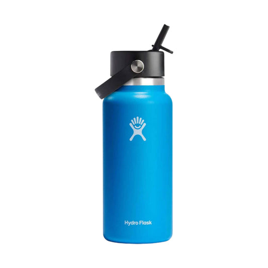 Hydro Flask 32oz Wide Mouth with Flex Straw Cap - Pacific