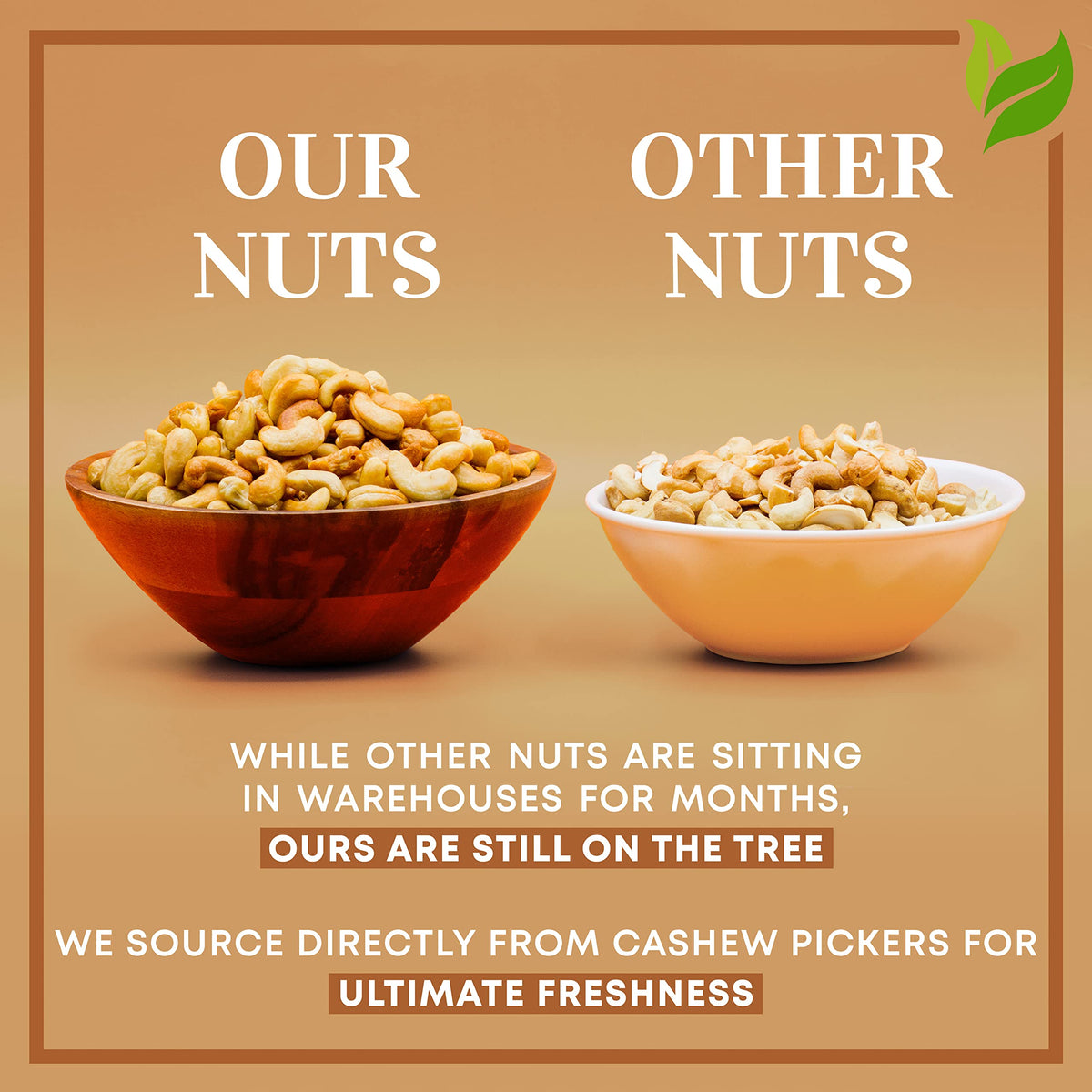 I'm A Nut Oven-Dry Roasted Fancy Cashews with Sea Salt - 1.5 lb, Whole Cashews, No Oil, No PPO, Vegan & Keto Friendly