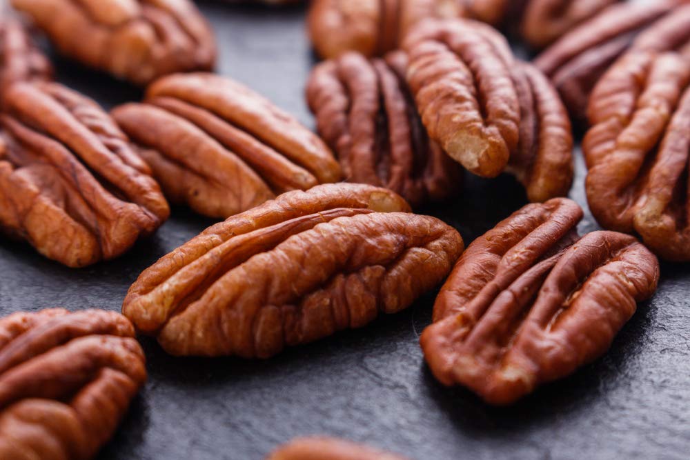 I'm A Nut Premium Raw Pecan Halves 44oz — American-Grown, Non-GMO, Gluten & Peanut Free, No Preservatives