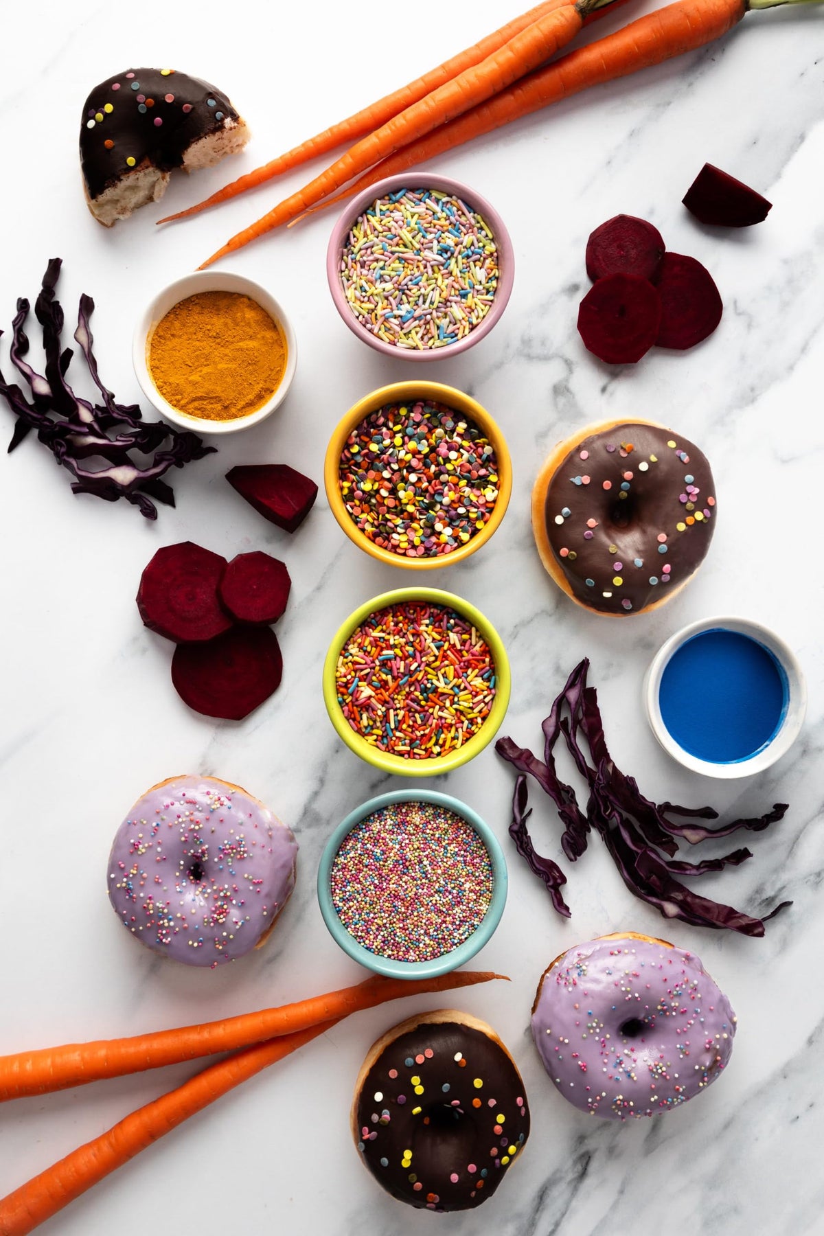 Pastel Rainbow Sprinkles – Dye-Free, Allergen-Free, Plant-Based Colors | 2.9 lb Canister | India Tree Nature’s Colors