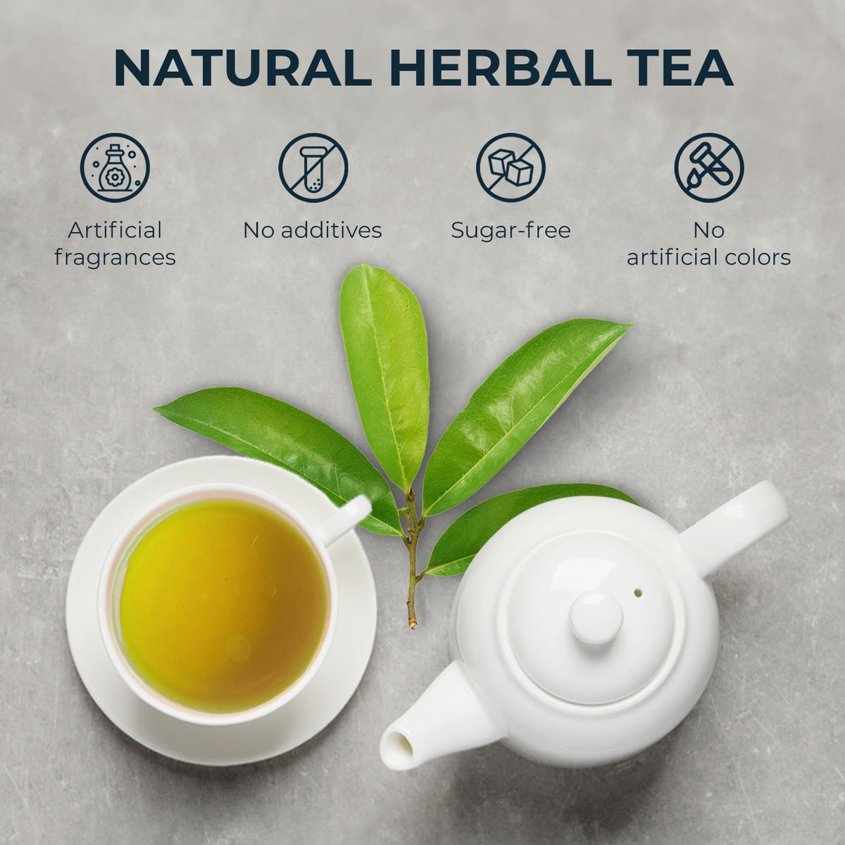 INJOY YOUR VITALGRI:N Soursop Leaf Tea – Handpicked, Caffeine-Free, Re-Steepable, 100+ Cups