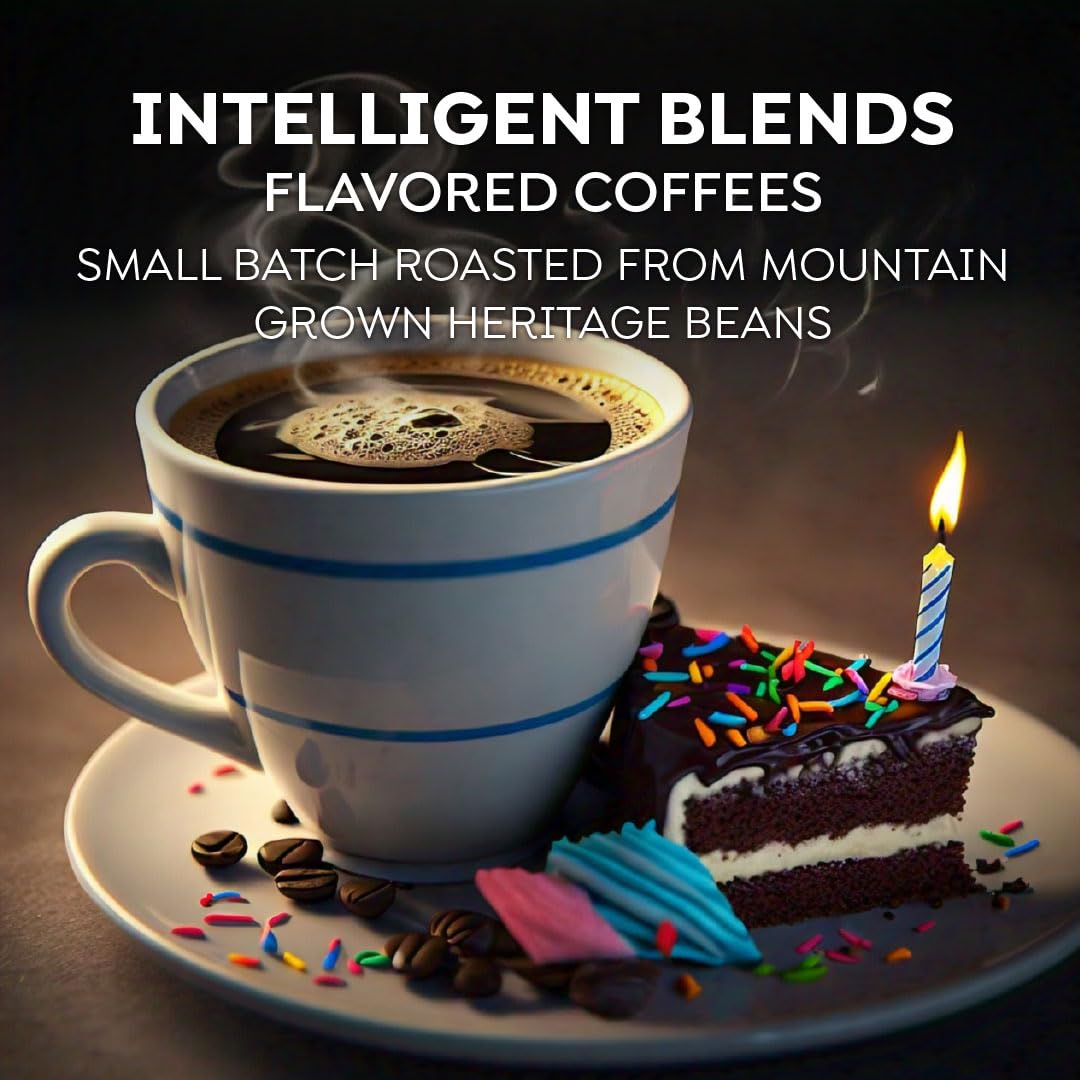 Intelligent Blends Flavored Coffee Pods Variety Pack – 80-Count, 6 Flavors, Keurig Compatible