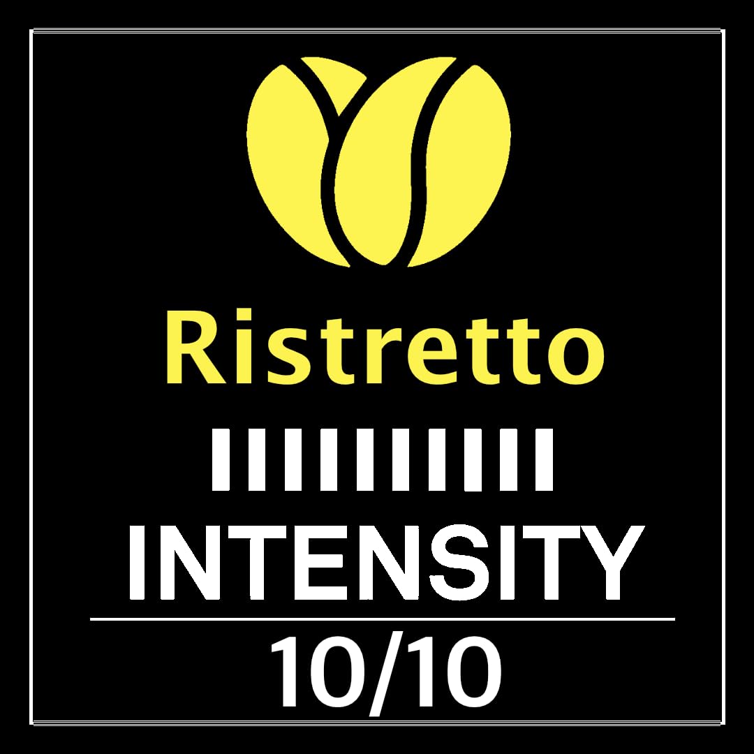 100 Italian Espresso Capsules for Original Line Nespresso – Aluminum Ristretto (Pack of 100)