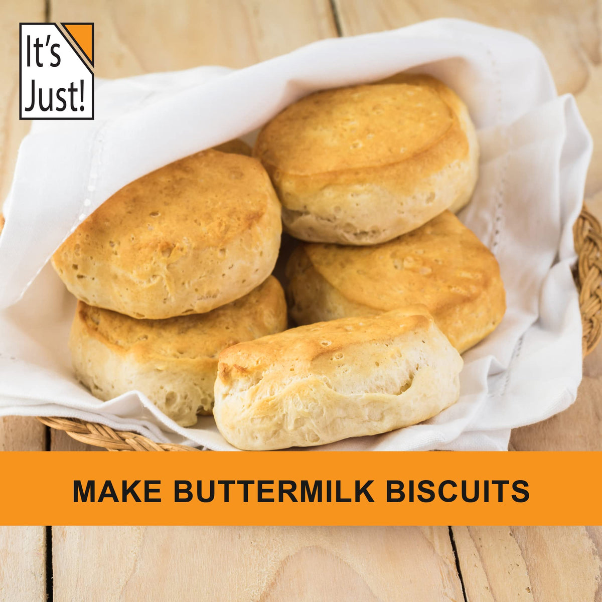 It's Just! Powdered Buttermilk 32oz – rBST Free, Shelf-Stable, Just Add Water