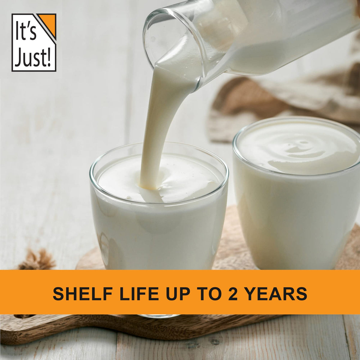 It's Just! Powdered Buttermilk 32oz – rBST Free, Shelf-Stable, Just Add Water