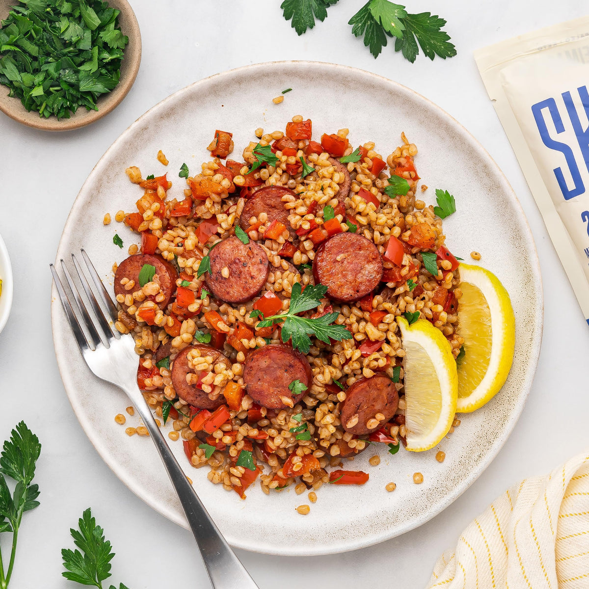 Its Skinny Pearl Couscous – Low Carb Pasta, Gluten Free, Keto & Vegan, 4.5 Cal per Serving, 2-Minute Prep, 6 Packs