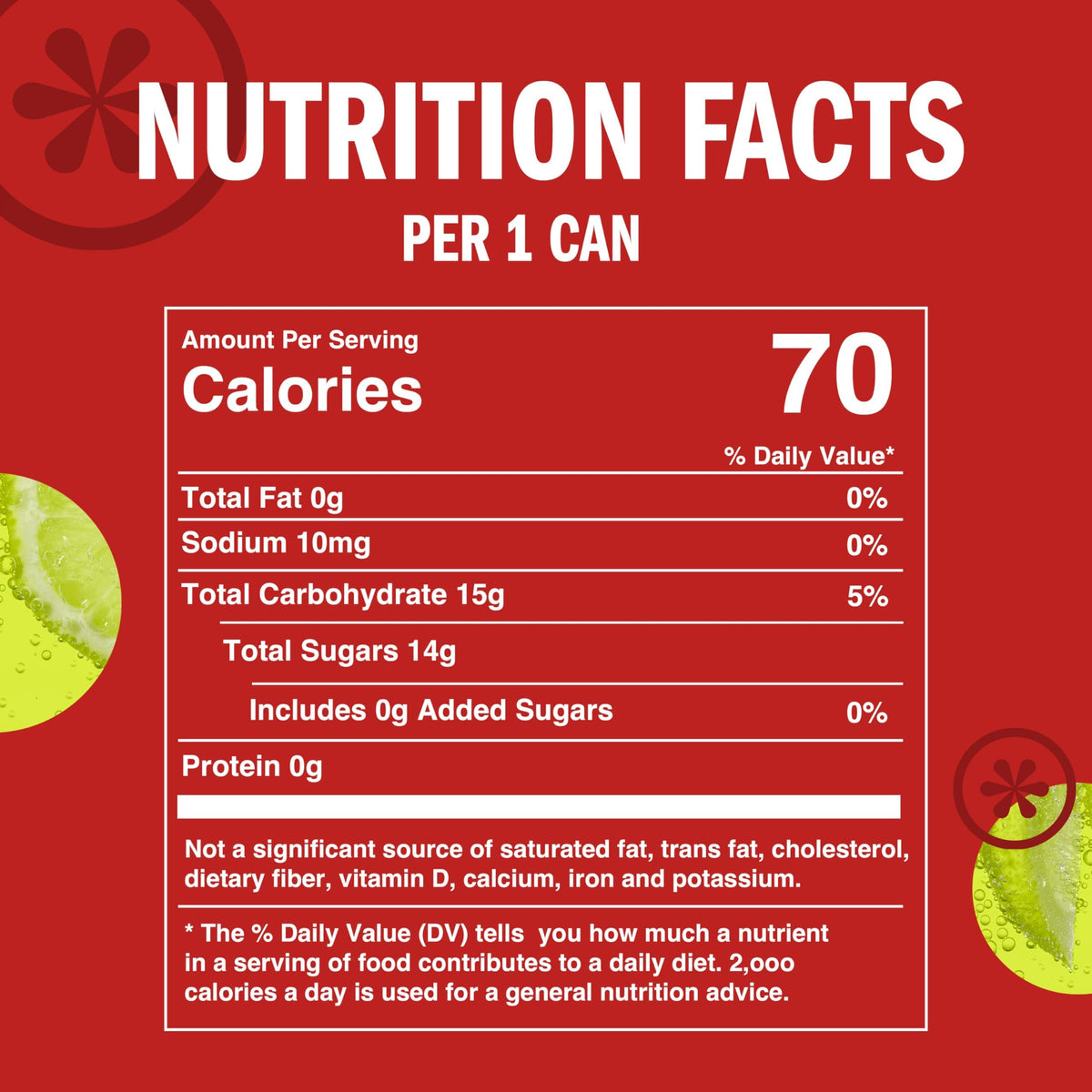 IZZE Cherry Lime Sparkling Juice — 8.4 fl oz Can, Pack of 24 | 60% Real Fruit Juice, Non-GMO