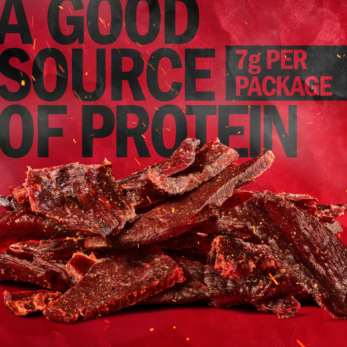 Jack Link's Original Beef Jerky Multipack - 20 Pack, 7g Protein per Serving