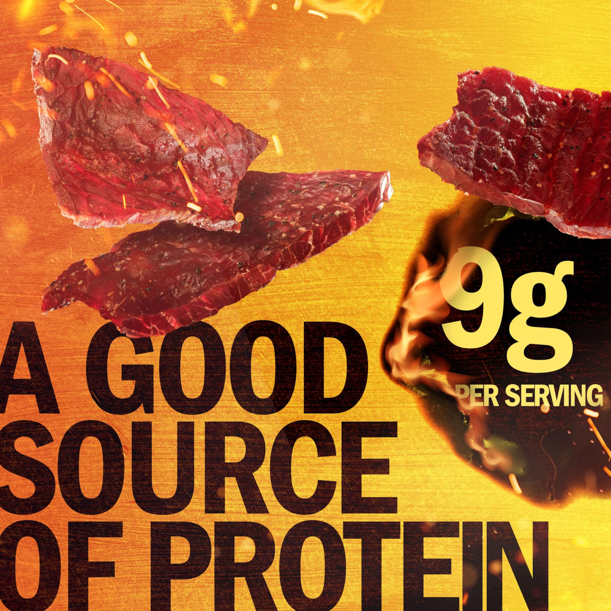 Jack Link's Sweet & Hot Beef Jerky - 2-Pack, 9 oz Bags | 9g Protein per Serving