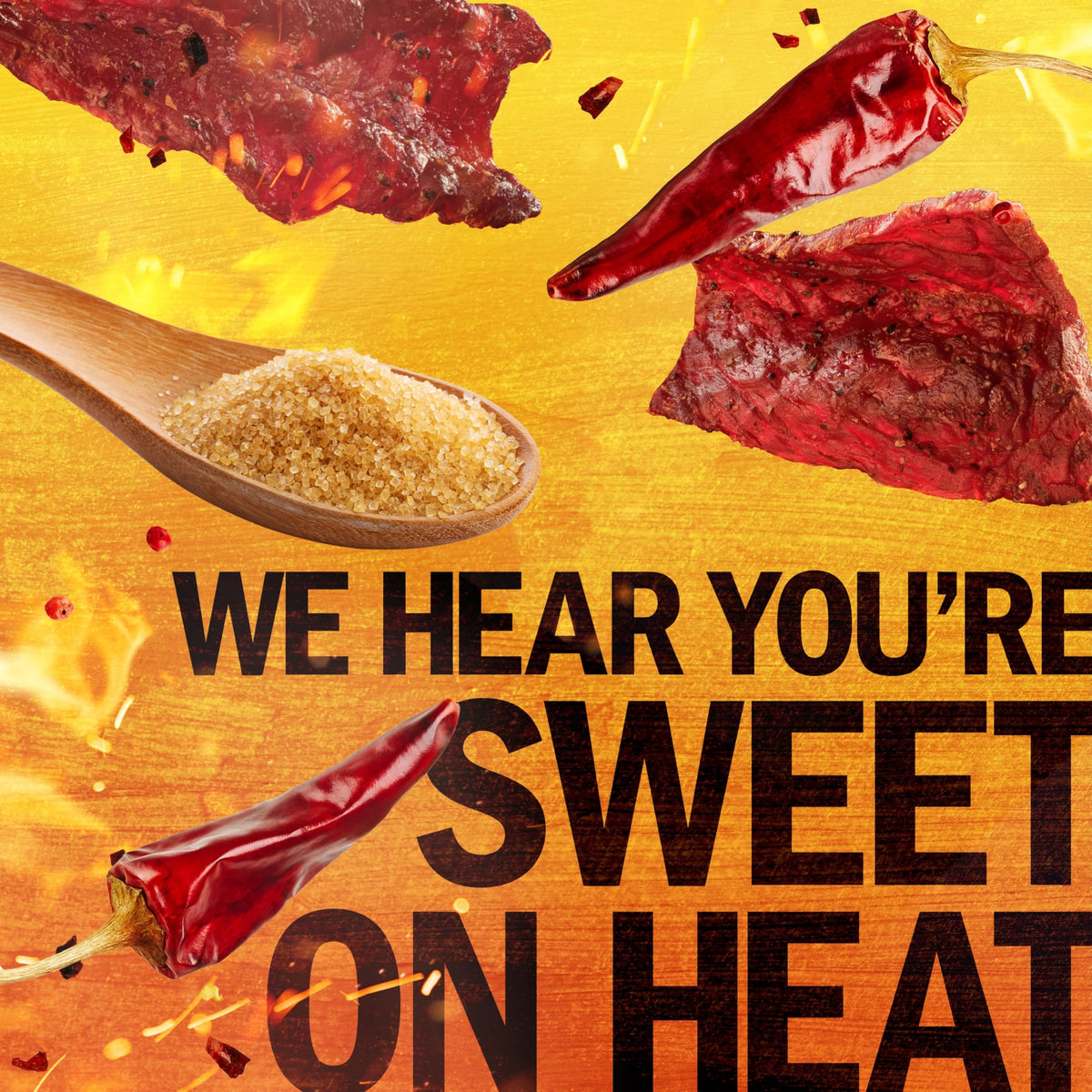 Jack Link's Sweet & Hot Beef Jerky - 2-Pack, 9 oz Bags | 9g Protein per Serving