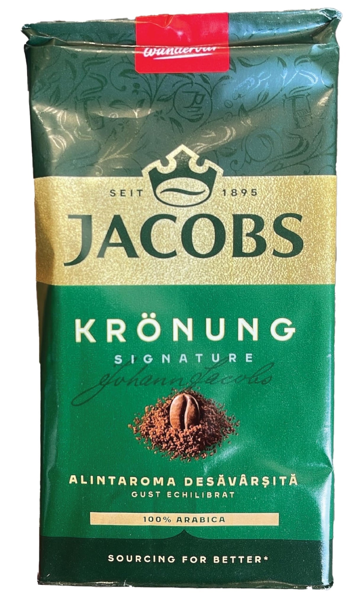 Jacobs Kronung Ground Coffee 500g Pack of 4 | Rich Aroma & Smooth Flavor