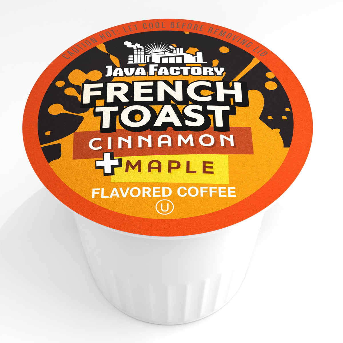 Java Factory Cinnamon & Maple Coffee Pods for Keurig K-Cup – French Toast, 40 Count