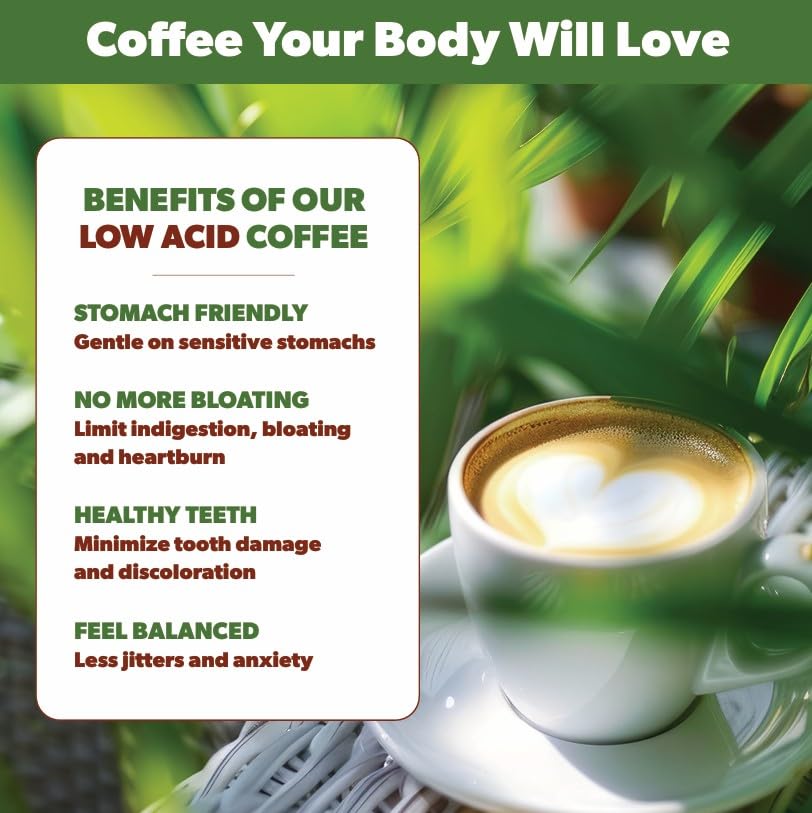 Java Planet Low-Acid Organic Coffee – Decaf Whole Bean, Peruvian Origin