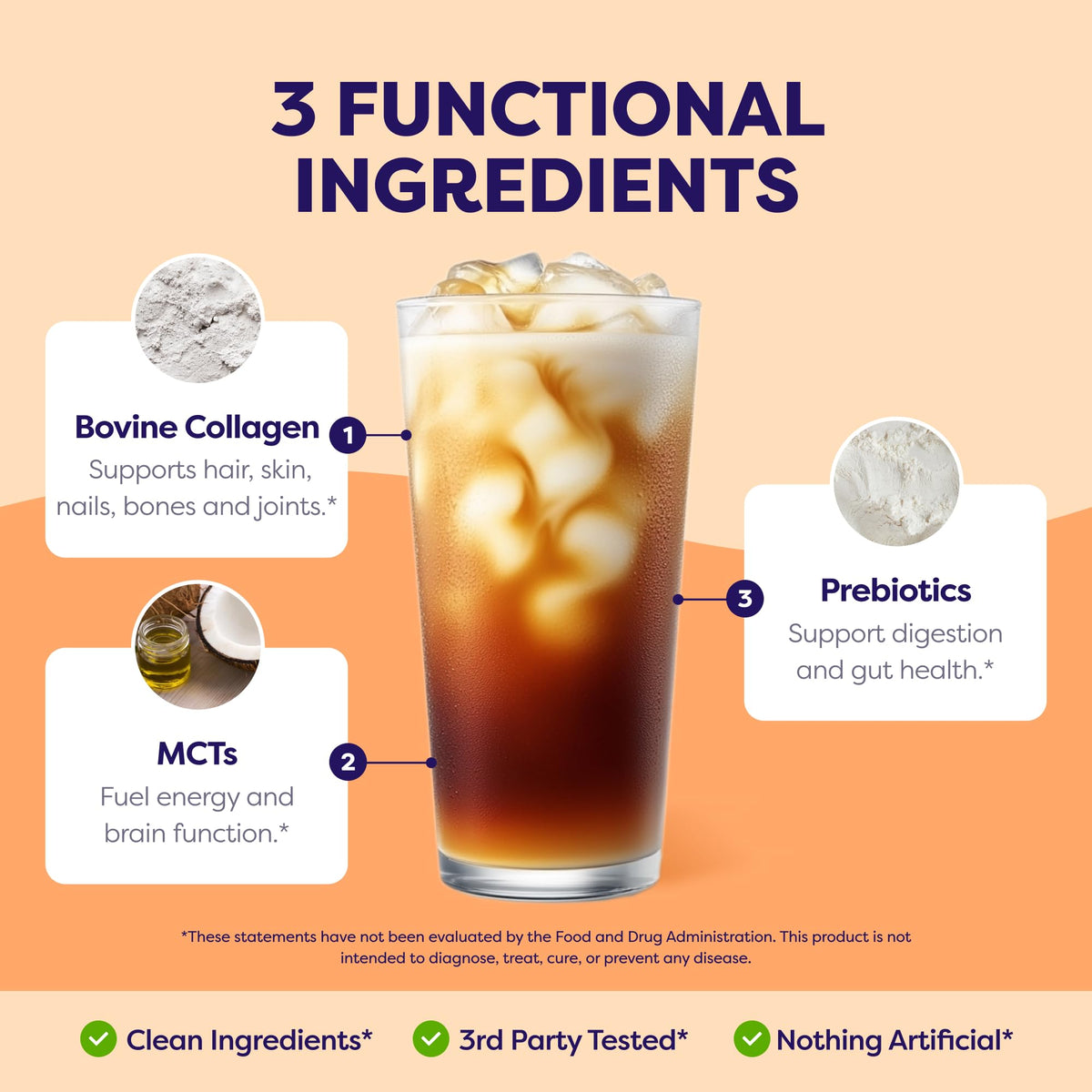Javvy Salted Caramel Protein Coffee Creamer — Grass-Fed Collagen, MCTs, Keto Friendly
