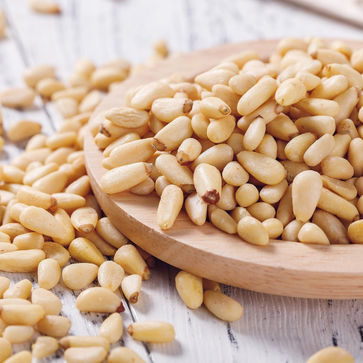Jaybee's Pine Nuts Raw 2 lb — Unsalted Pignolias for Pesto & More