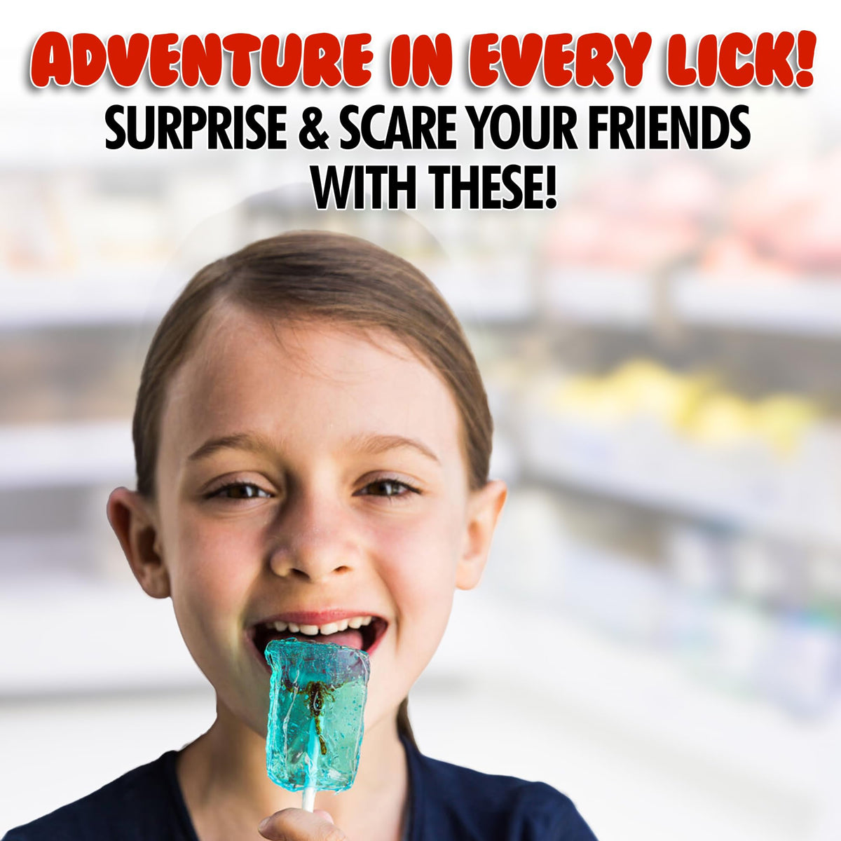 HotLix Insect Lollipops (16-Pack) – Scorpions, Worms, Ants & Crickets | Jerky-n-Spice