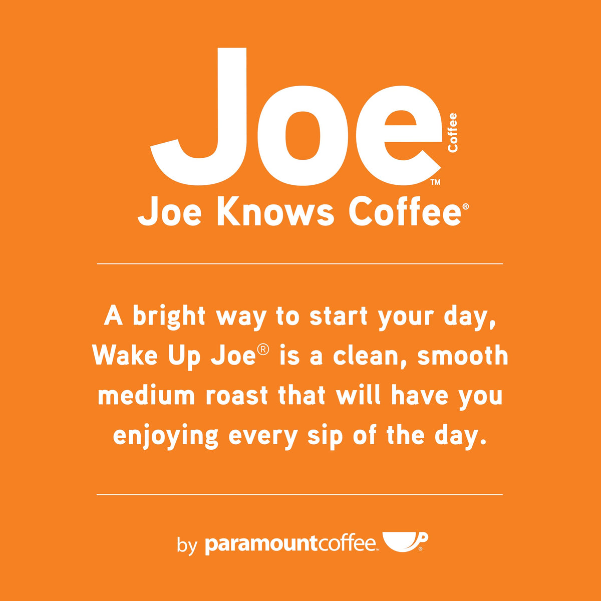 Wake Up Joe — Medium Roast Ground Coffee, 2 lb | Joe Knows Coffee
