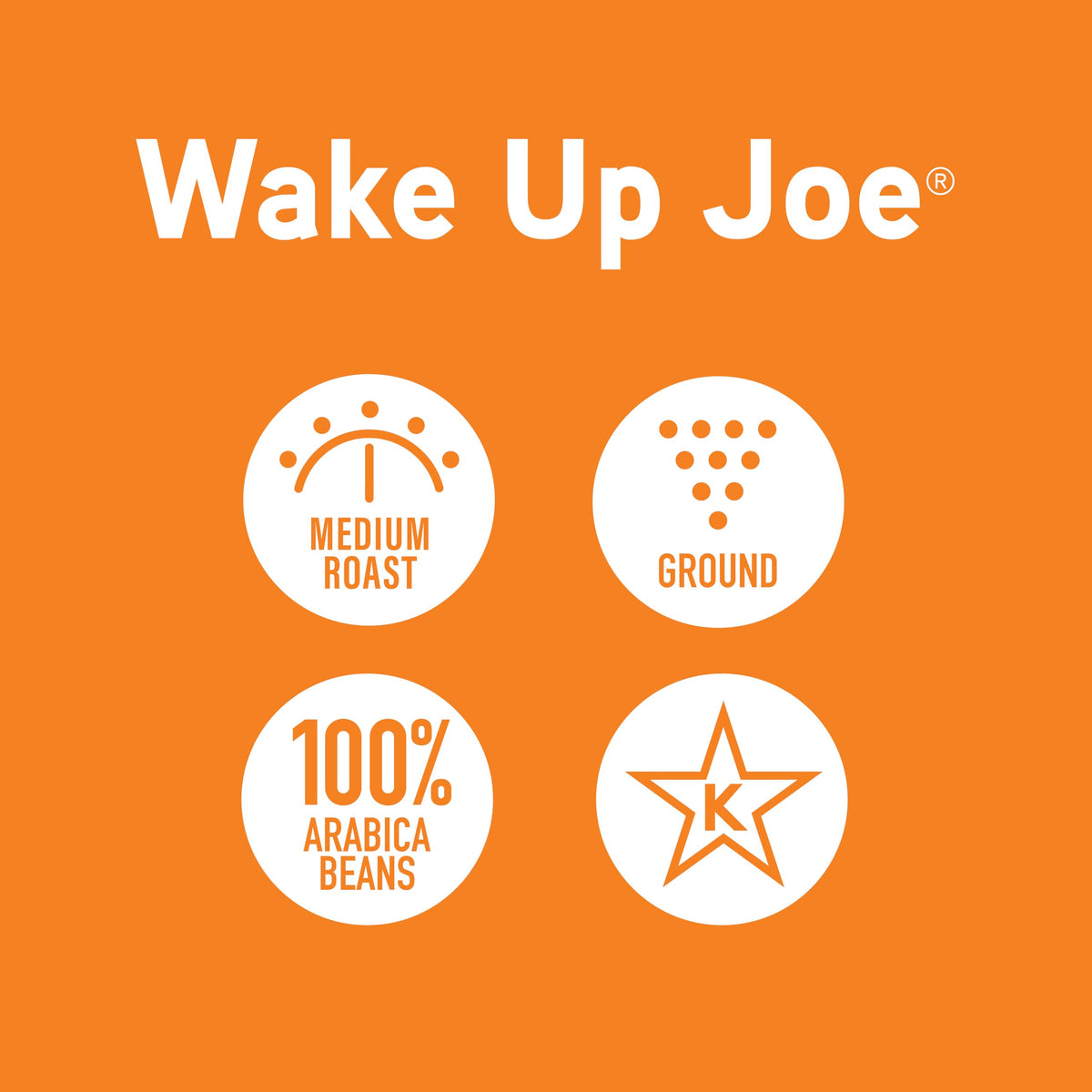 Wake Up Joe — Medium Roast Ground Coffee, 2 lb | Joe Knows Coffee