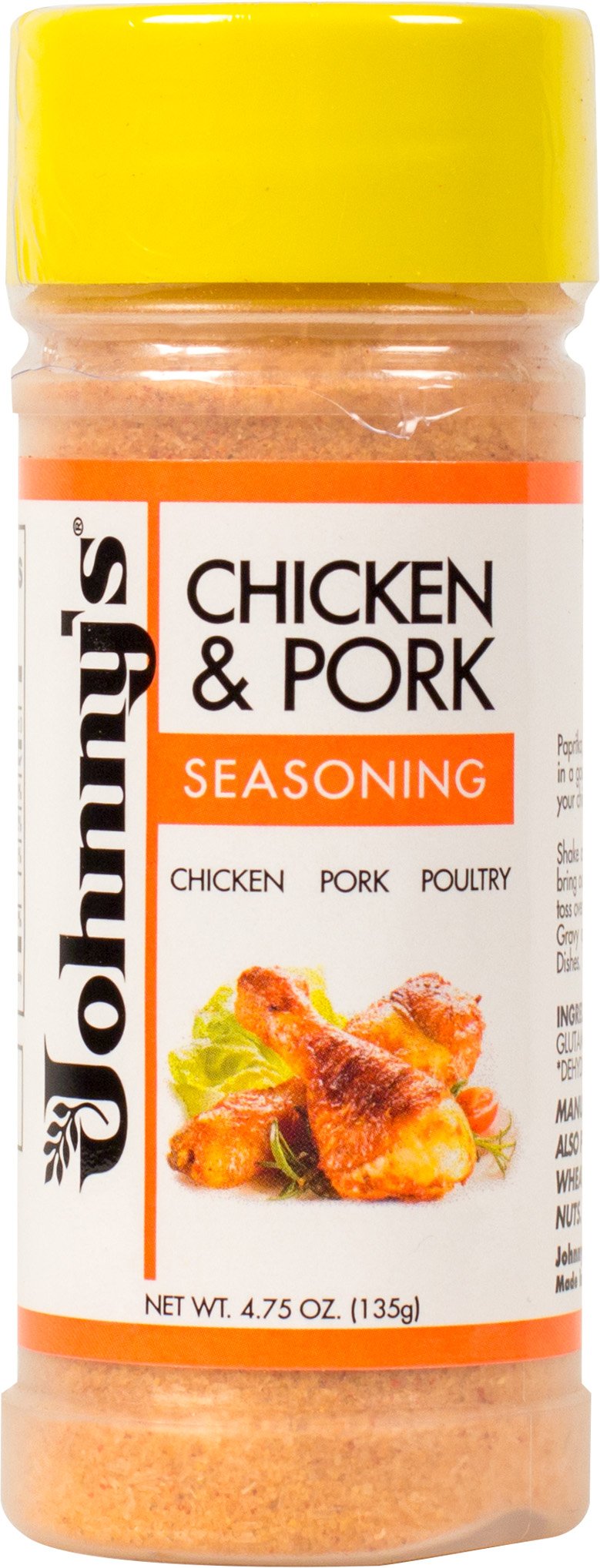 Johnny's Chicken and Pork Seasoning, 4.75 oz – Pack of 6 | Gourmet Spice Blend