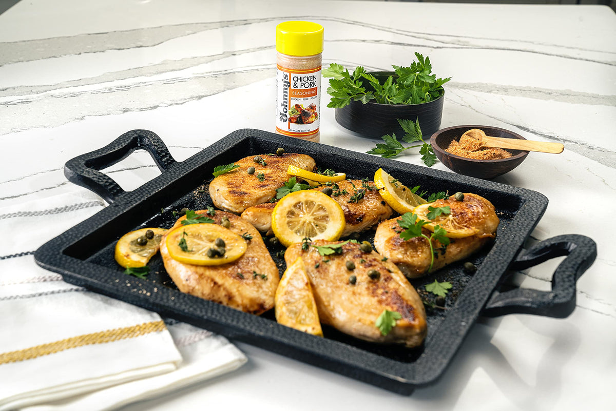 Johnny's Chicken and Pork Seasoning, 4.75 oz – Pack of 6 | Gourmet Spice Blend