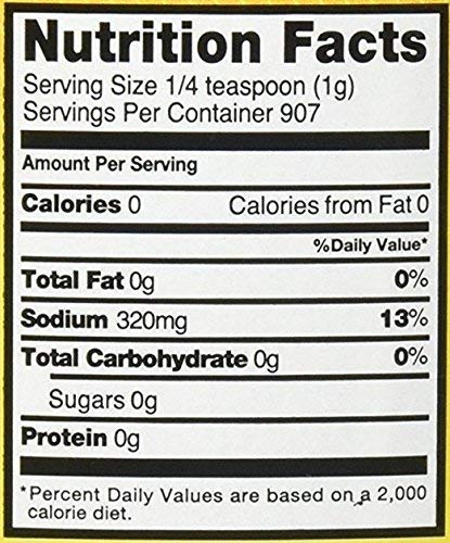 Johnny's Seasoning Salt, 32 Oz (Pack of 2) – MSG-Free, Gluten-Free, USA-Made