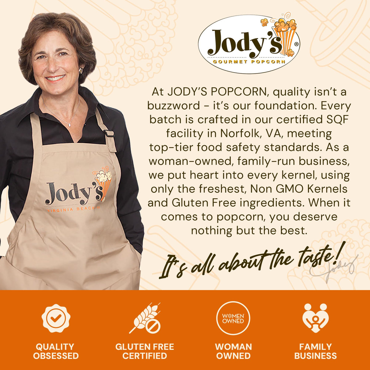 Jody’s Gourmet Caramel Corn Tub 37.5oz – Real Butter, Non-GMO, Gluten Free