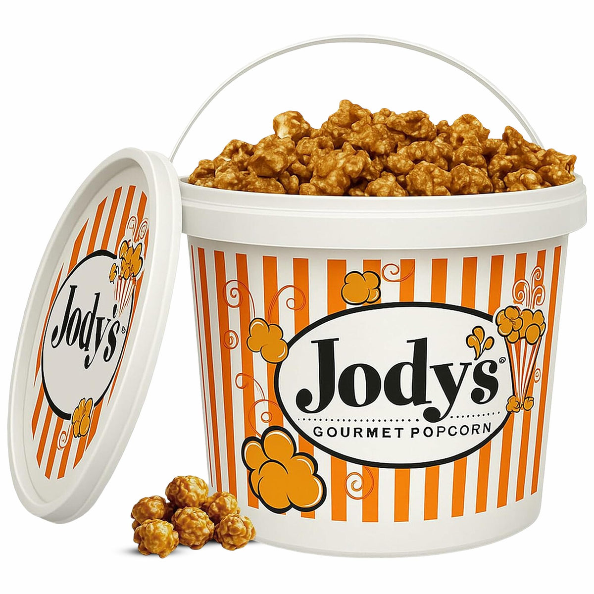 Jody’s Gourmet Caramel Corn Tub 37.5oz – Real Butter, Non-GMO, Gluten Free