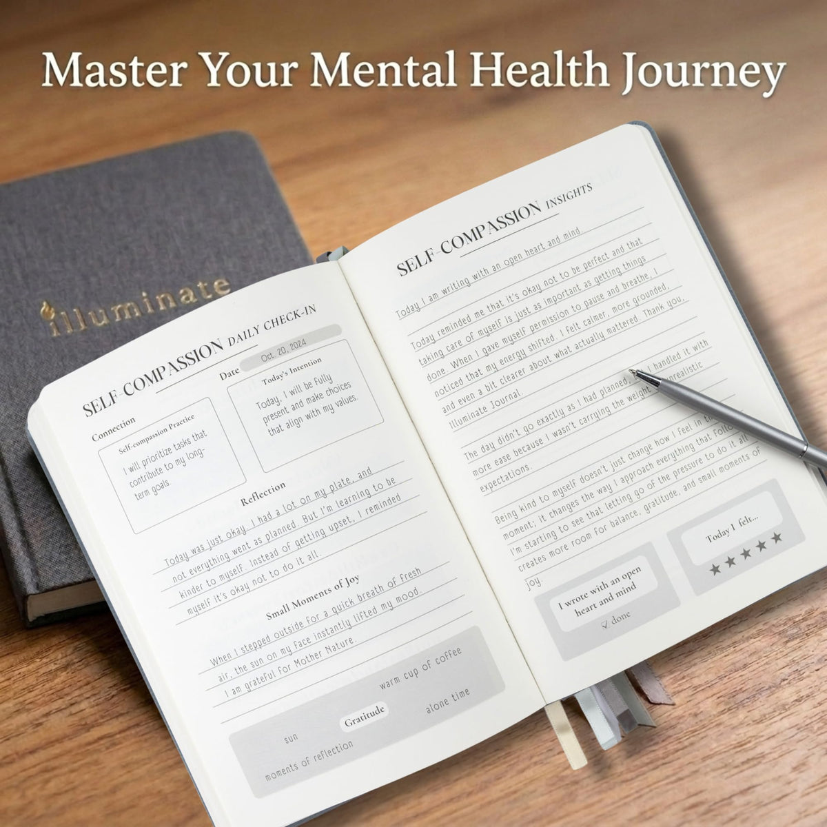 Journal for Men: Mental Health Journal