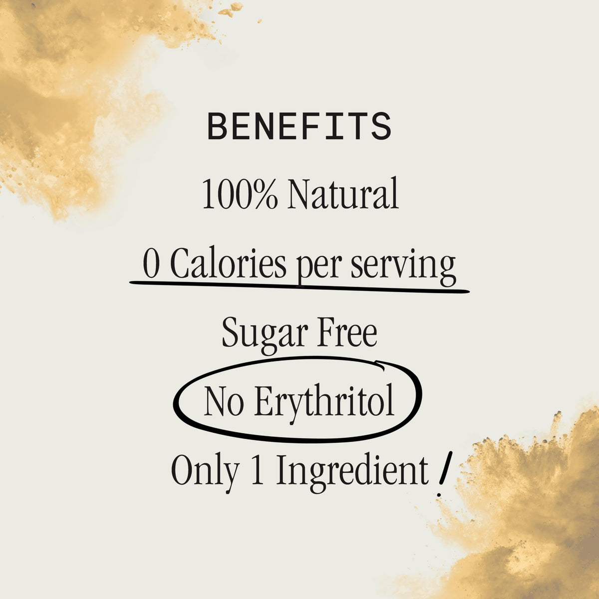 Julian Bakery Pure Monk Sweetener – v25% Monk Fruit Extract, Sugar Free, 3.5oz (100 Servings)