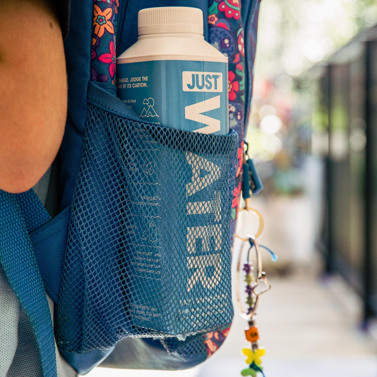 JUST Water Premium Pure Still Spring Water — BPA-Free Plant-Based Bottle, Naturally Alkaline 8.0 pH, 16.9 oz Pack of 12